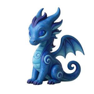 Dragon Chibi de l'Eau