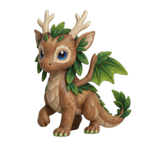 Dragon Chibi de la Forêt