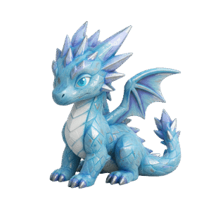 Dragon Chibi de la Glace