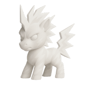 Licorne Chibi de la Foudre