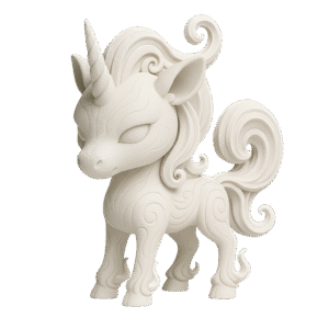 Licorne Chibi des Ténèbres