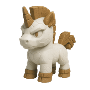 Licorne Chibi de la Terre