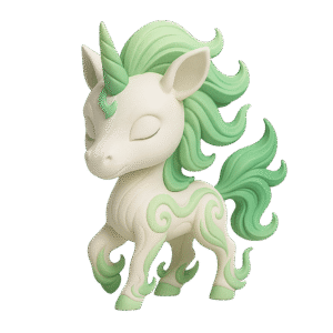 Licorne Chibi du Vent