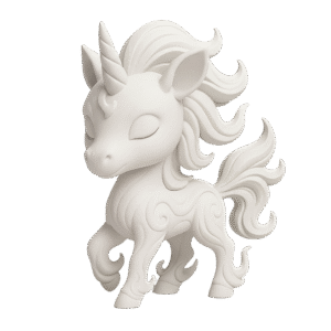 Licorne Chibi du Vent