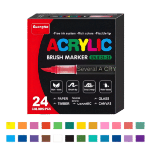 Pack de 24 Feutres Acryliques Guangna
