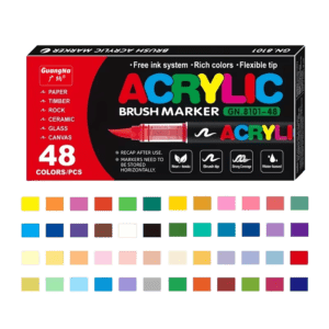 Pack de 48 Feutres Acryliques Guangna