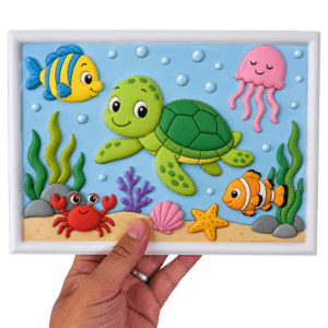 Tableau à colorier - L’Océan