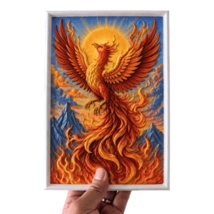 Tableau à Colorier – La Renaissance du Phénix