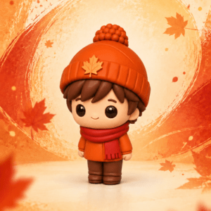 Figurine Ronshibi – Autumn Boy Chibi